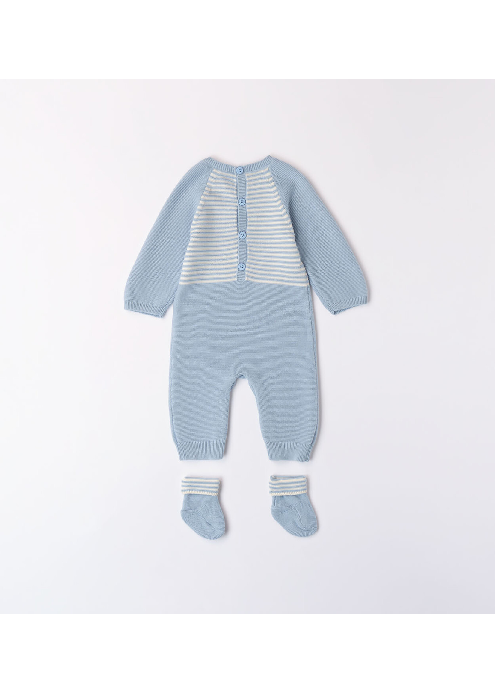 Ido 38628 ROMPERS WITHOUT FEET BLUE