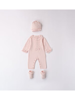 Ido 38720 ROMPERS WITHOUT FEET LIGHT PINK