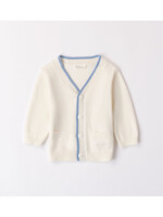 Ido 38606 KNITTED CARDIGAN OFF WHITE