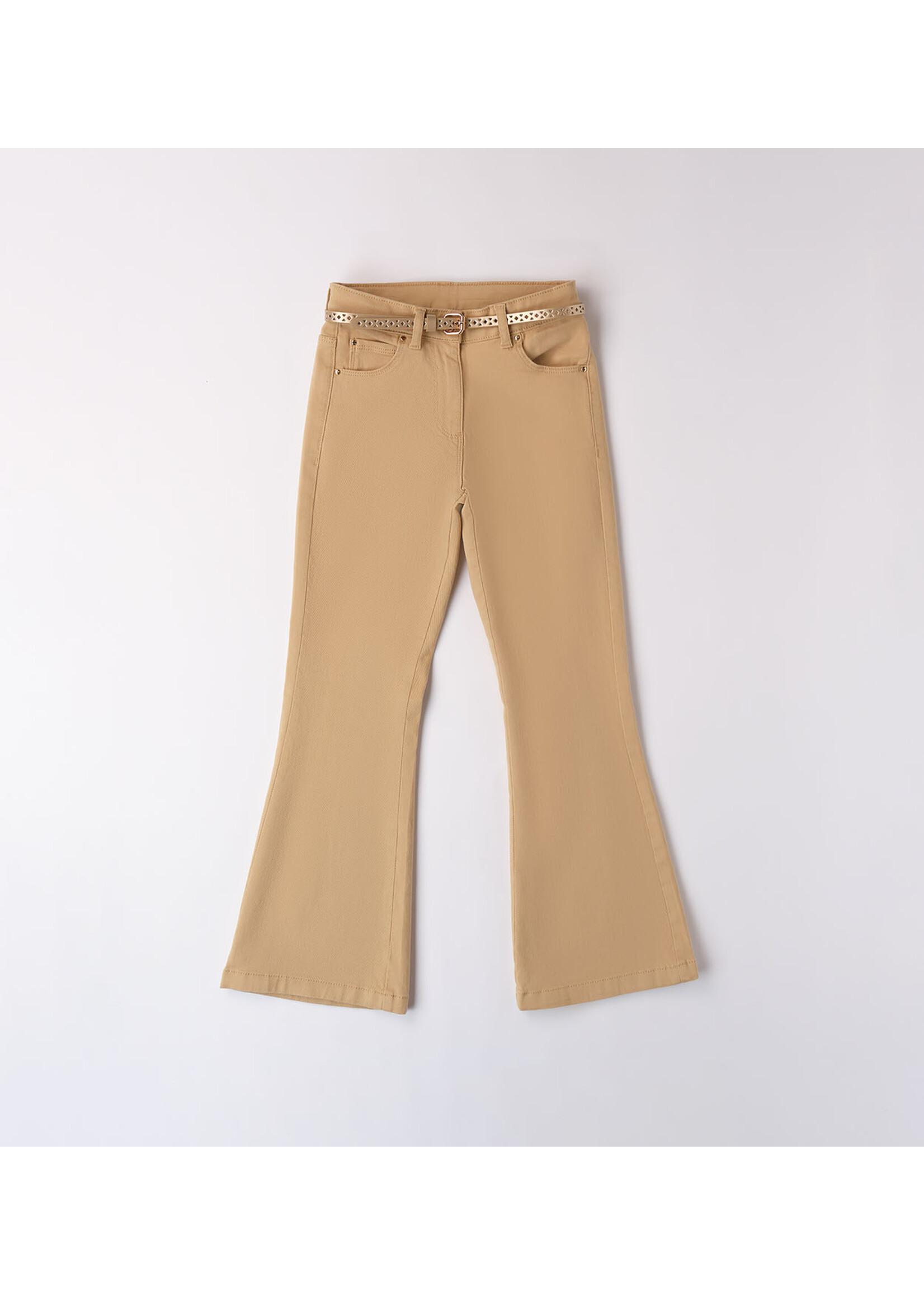 Ido 48528 LONG WOVEN TROUSERS BEIGE