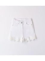 Ido 48783 SHORT WOVEN TROUSERS OPTICAL WHITE