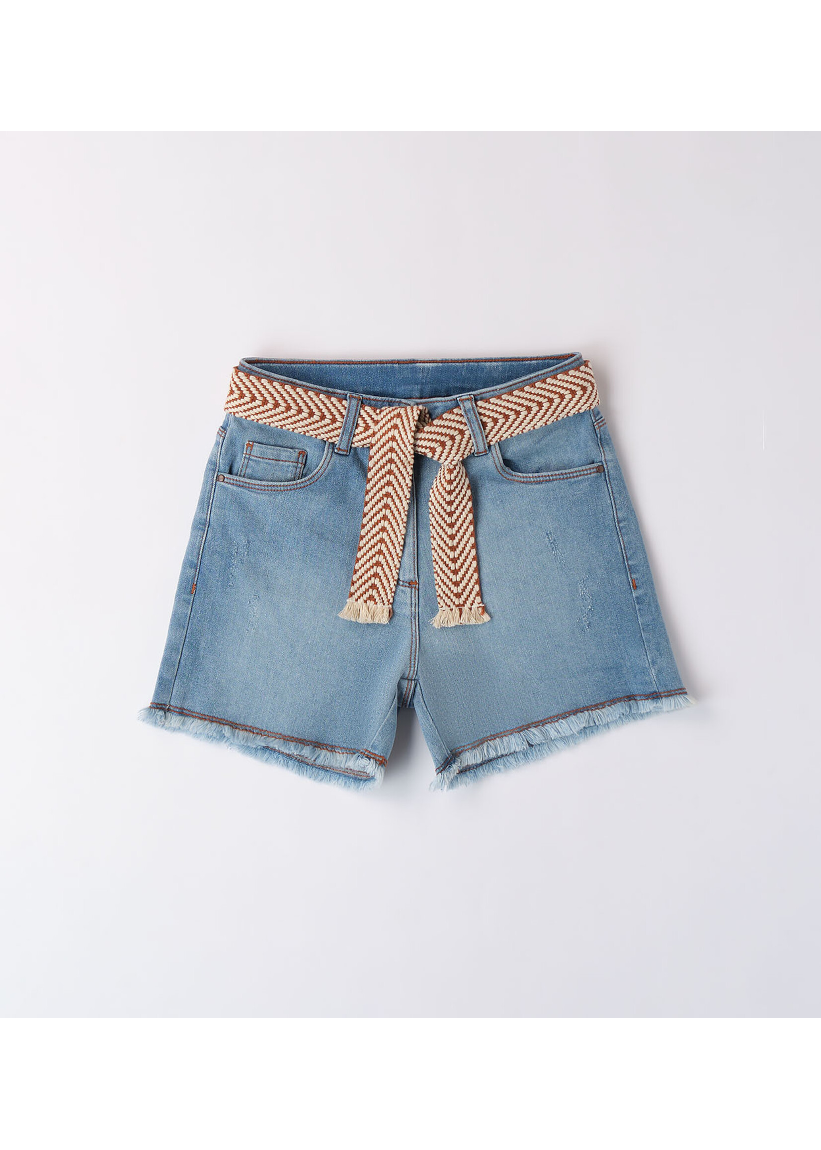 Ido 48874 DENIM SHORT TROUSERS CLEAR WASHED