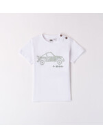 Ido 48674 T-SHIRT OPTICAL WHITE