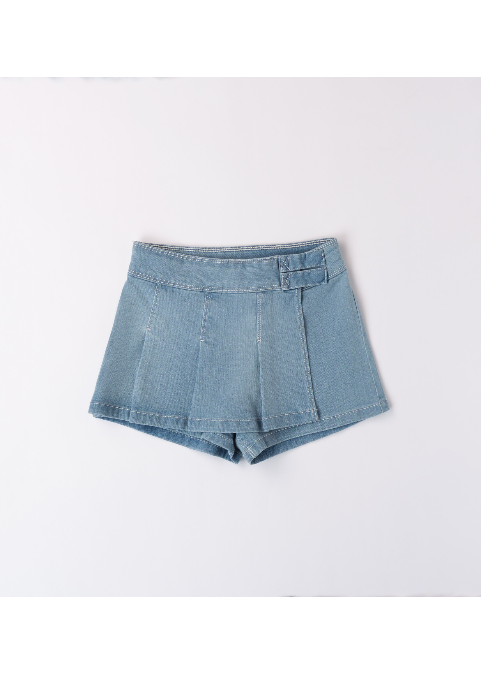 Ido 48530 DENIM SHORT TROUSERS CLEAR WASHED