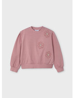 Mayoral Mini Girl            4478 Pullover flower applique      Pullover                  Rose