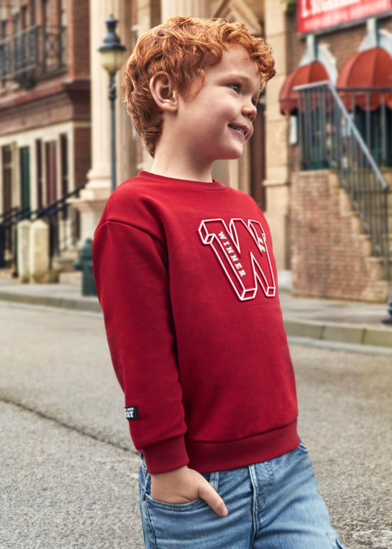 Mayoral Mini Boy             4452 Pullover                      Pullover                  Mars