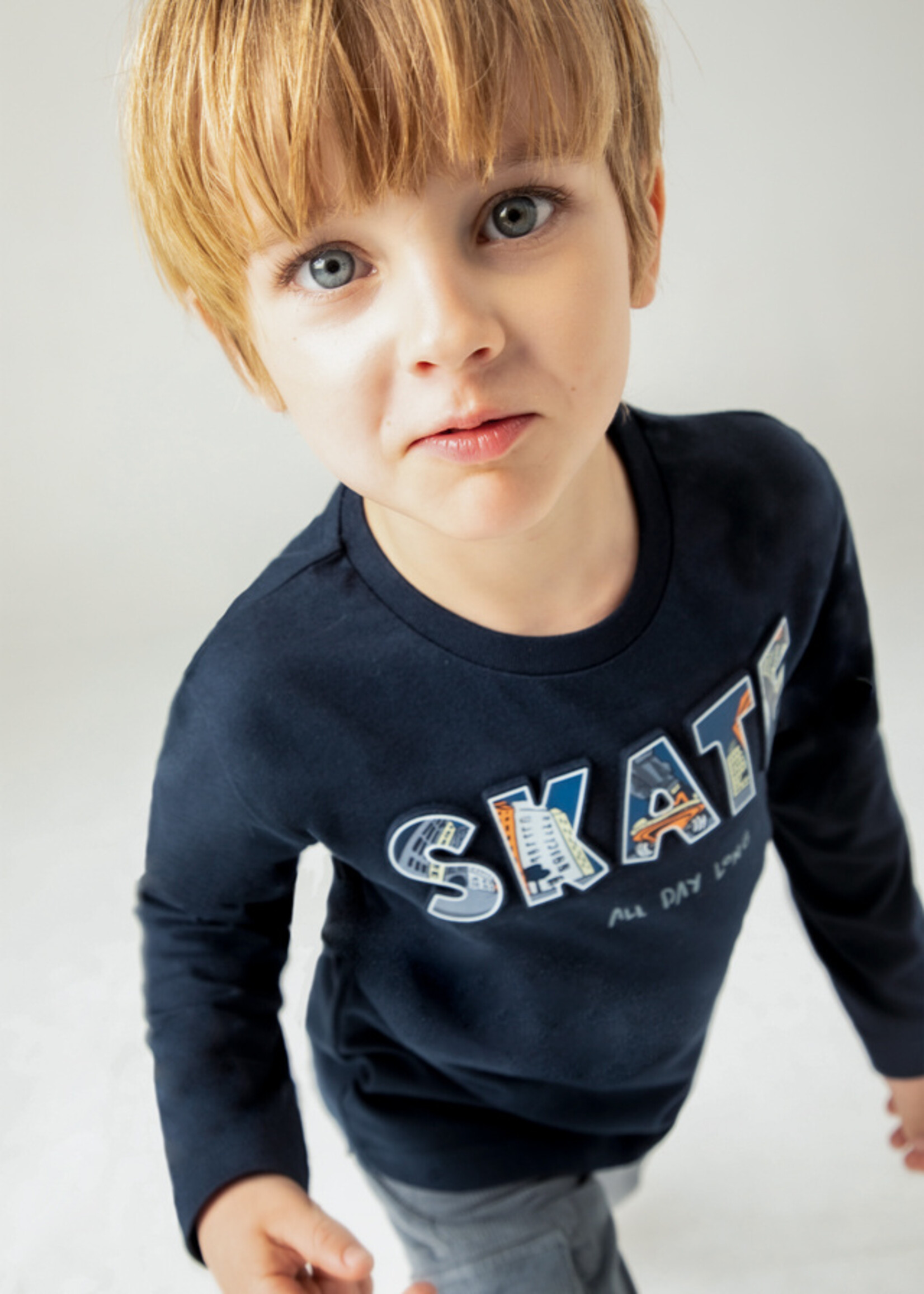 Mayoral Mini Boy             4050 L/s t-shirt                   L/s t-shirt               Navy