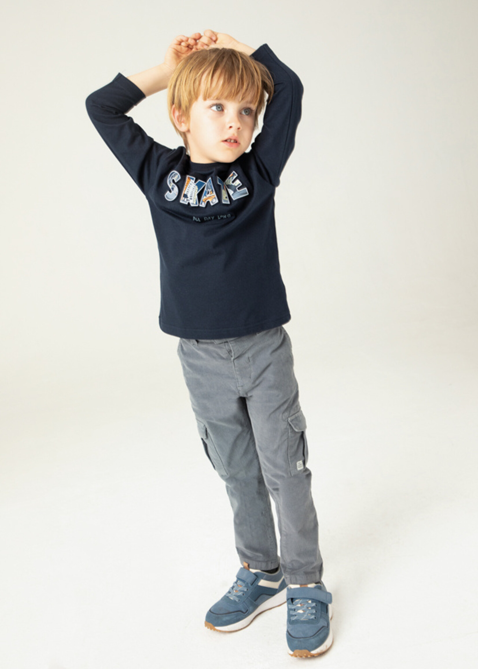 Mayoral Mini Boy             4050 L/s t-shirt                   L/s t-shirt               Navy