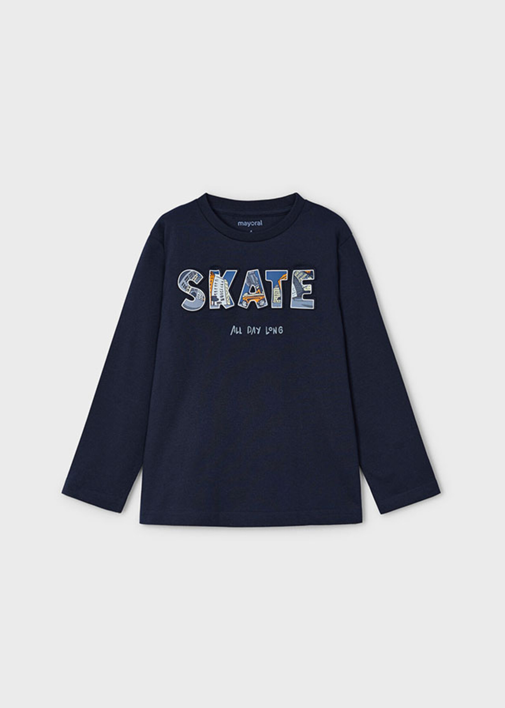 Mayoral Mini Boy             4050 L/s t-shirt                   L/s t-shirt               Navy