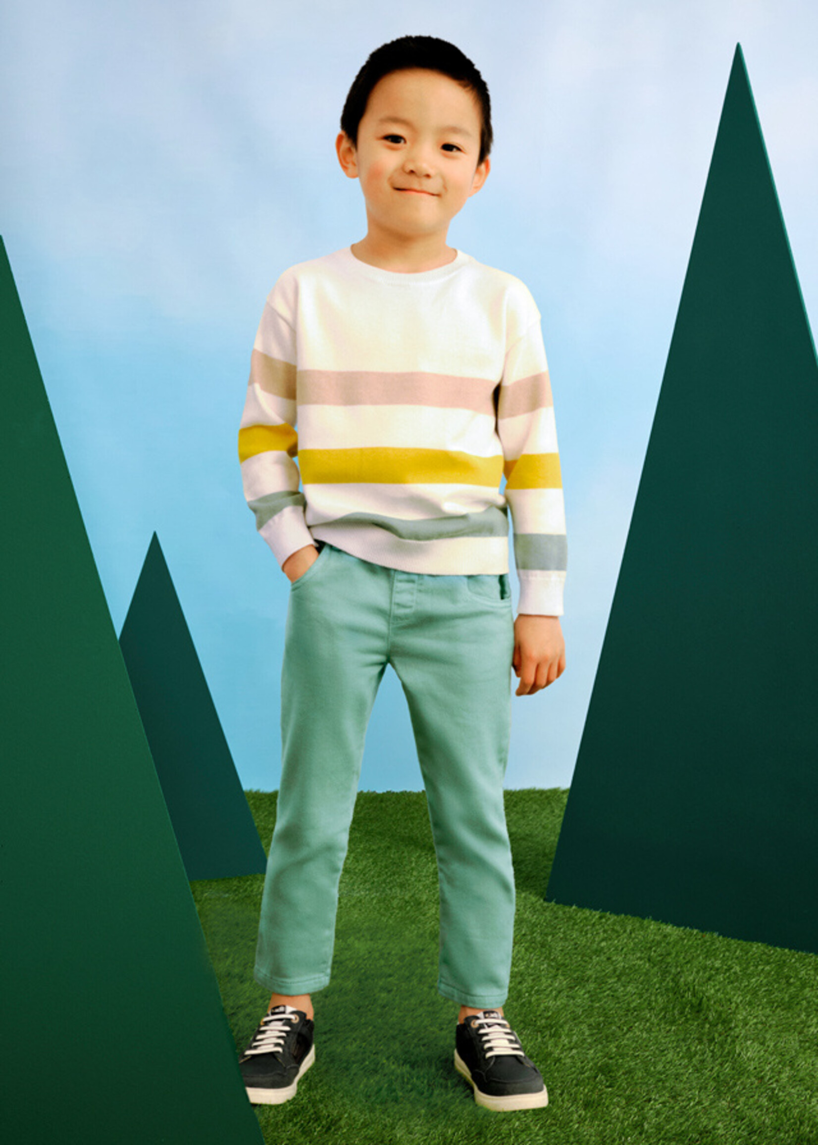 Mayoral Mini Boy             3572 Soft pants                    DarkLaurel