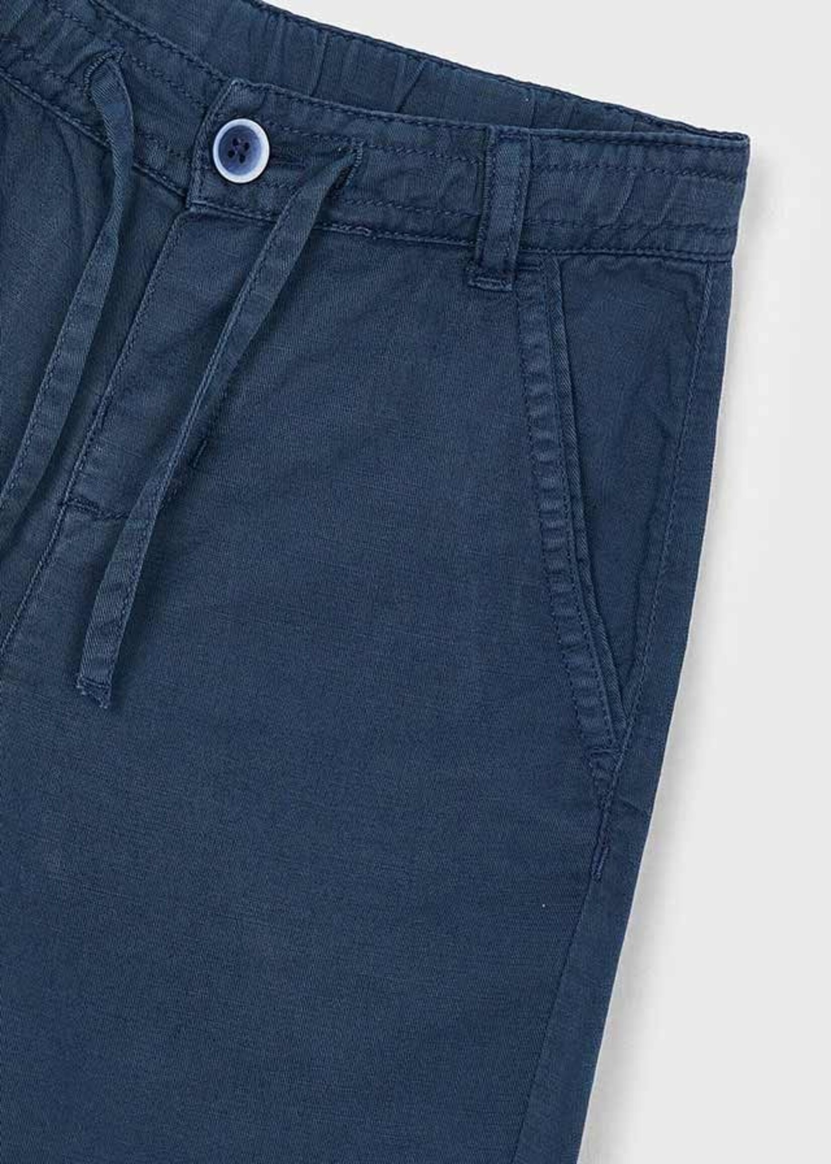 Mayoral Mini Boy             3226 Linen bermuda shorts          Midnight