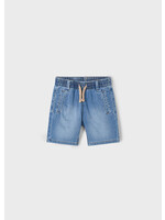Mayoral Mini Boy             3222 Bermuda soft denim jogger     Medium