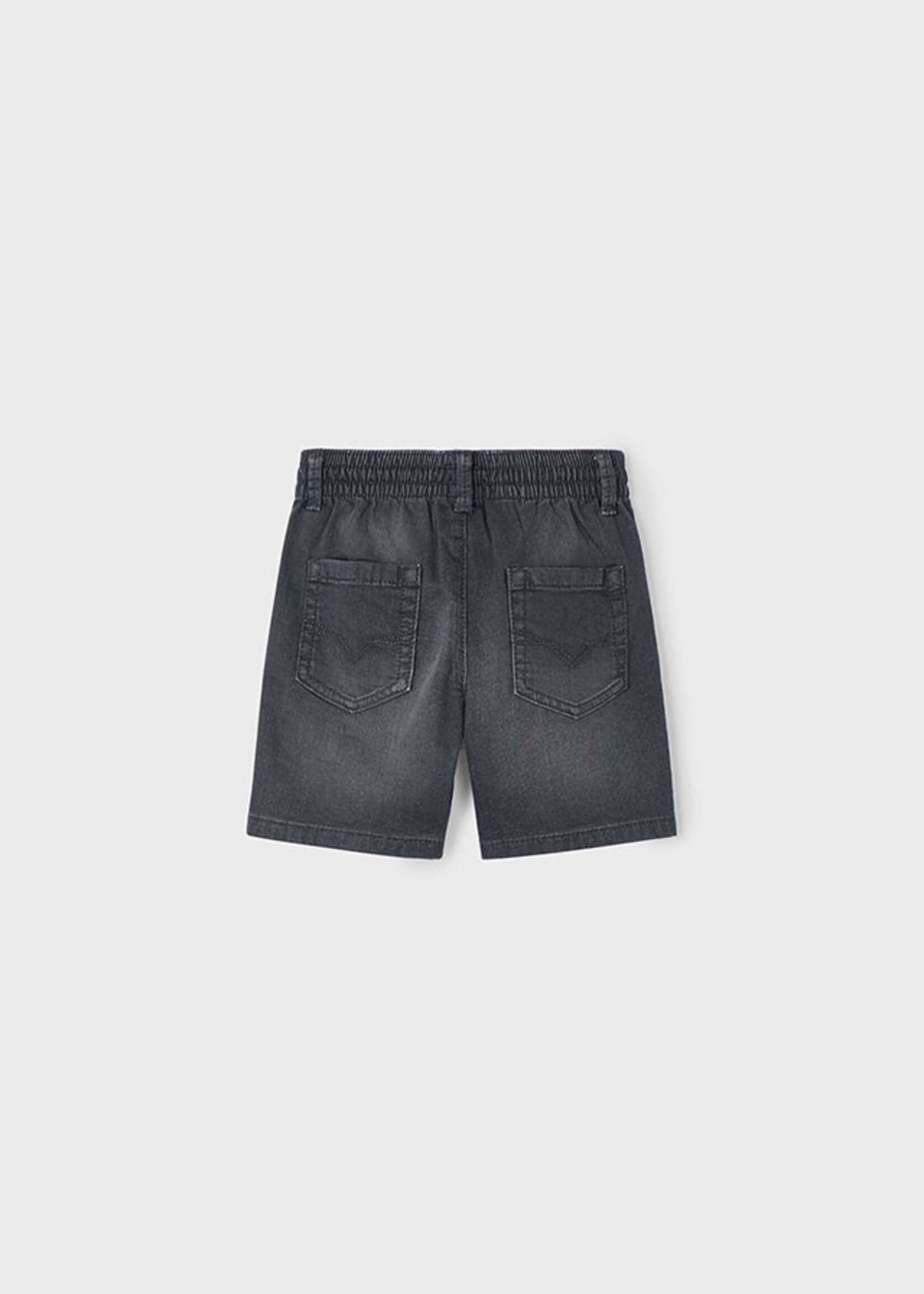 Mayoral Mini Boy             3222 Bermuda soft denim jogger     Medium Gra