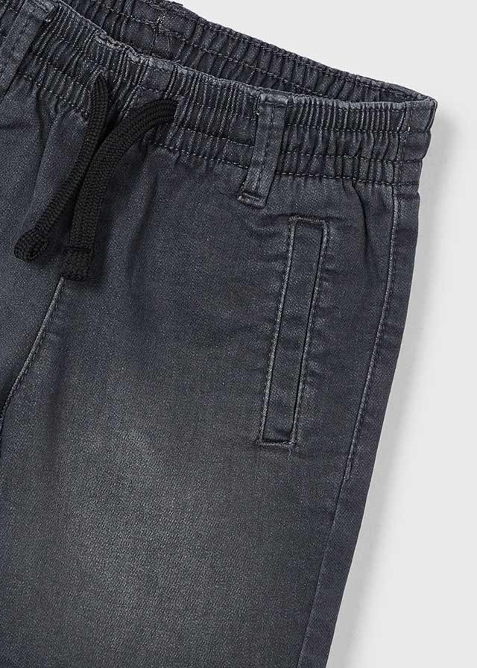 Mayoral Mini Boy             3222 Bermuda soft denim jogger     Medium Gra