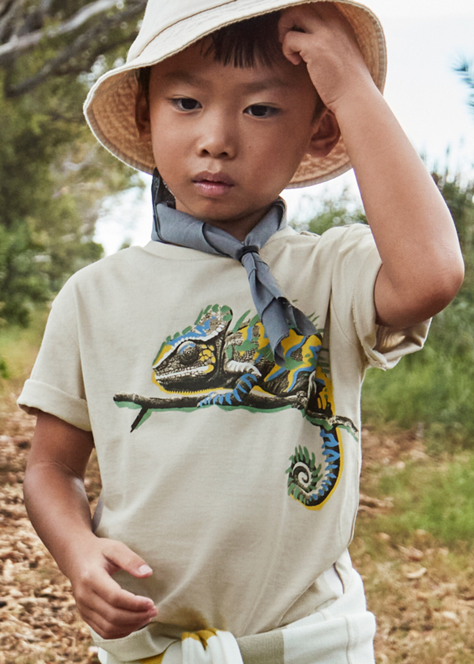 Mayoral Mini Boy             3045 S/s t-shirt                   Crystal