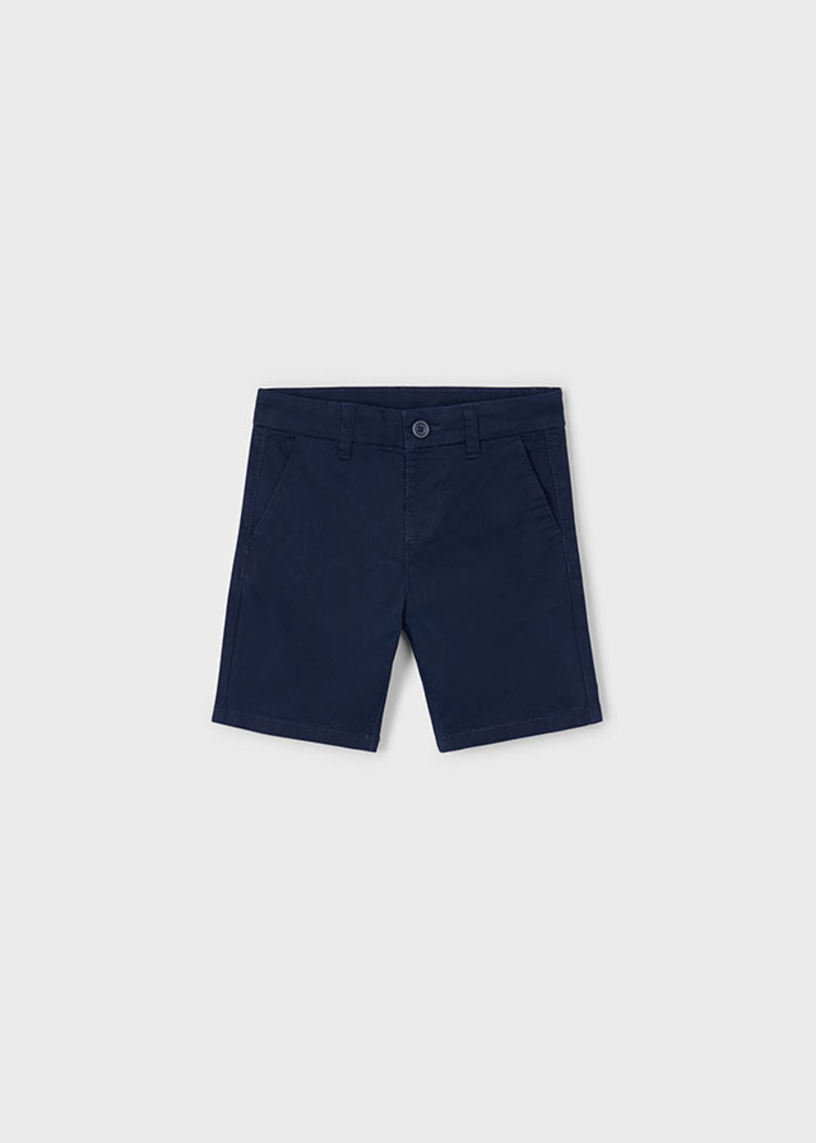 Mayoral Mini Boy             202 Basic twill chino shorts      Navy