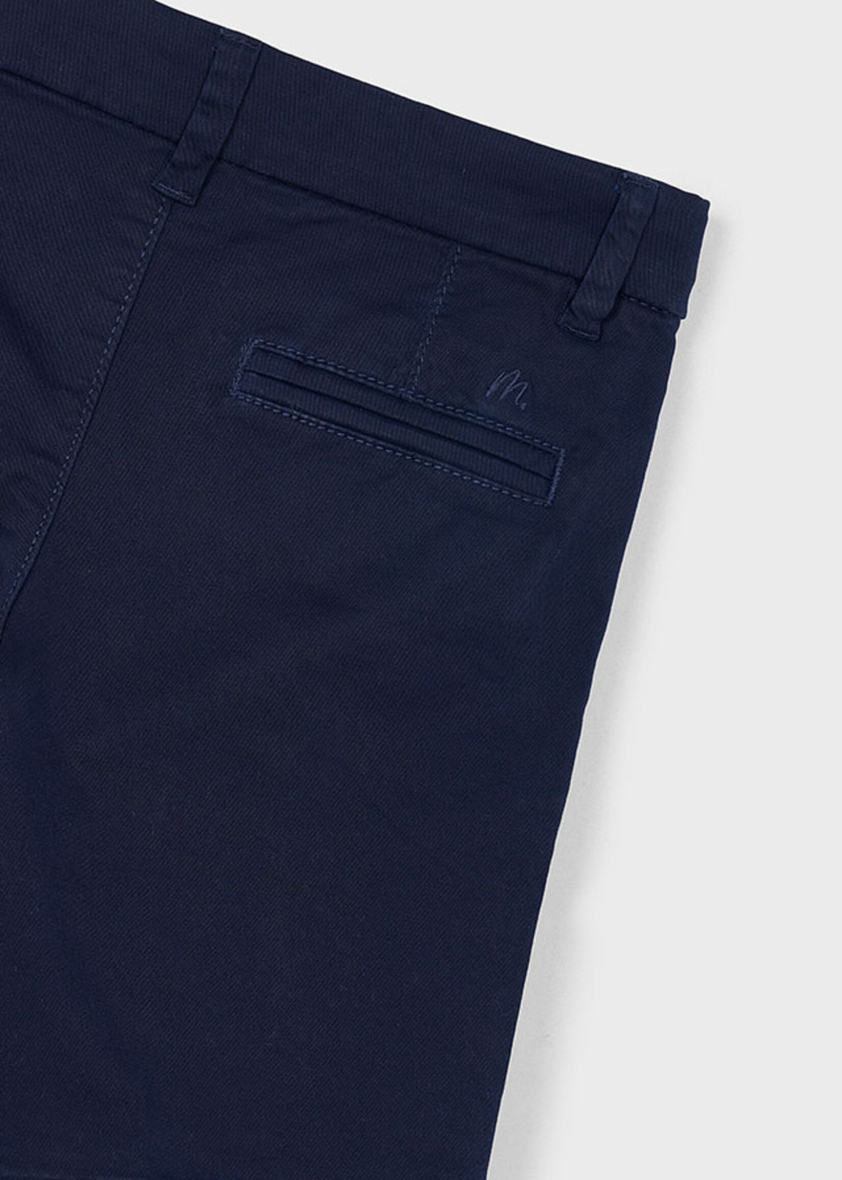 Mayoral Mini Boy             202 Basic twill chino shorts      Navy