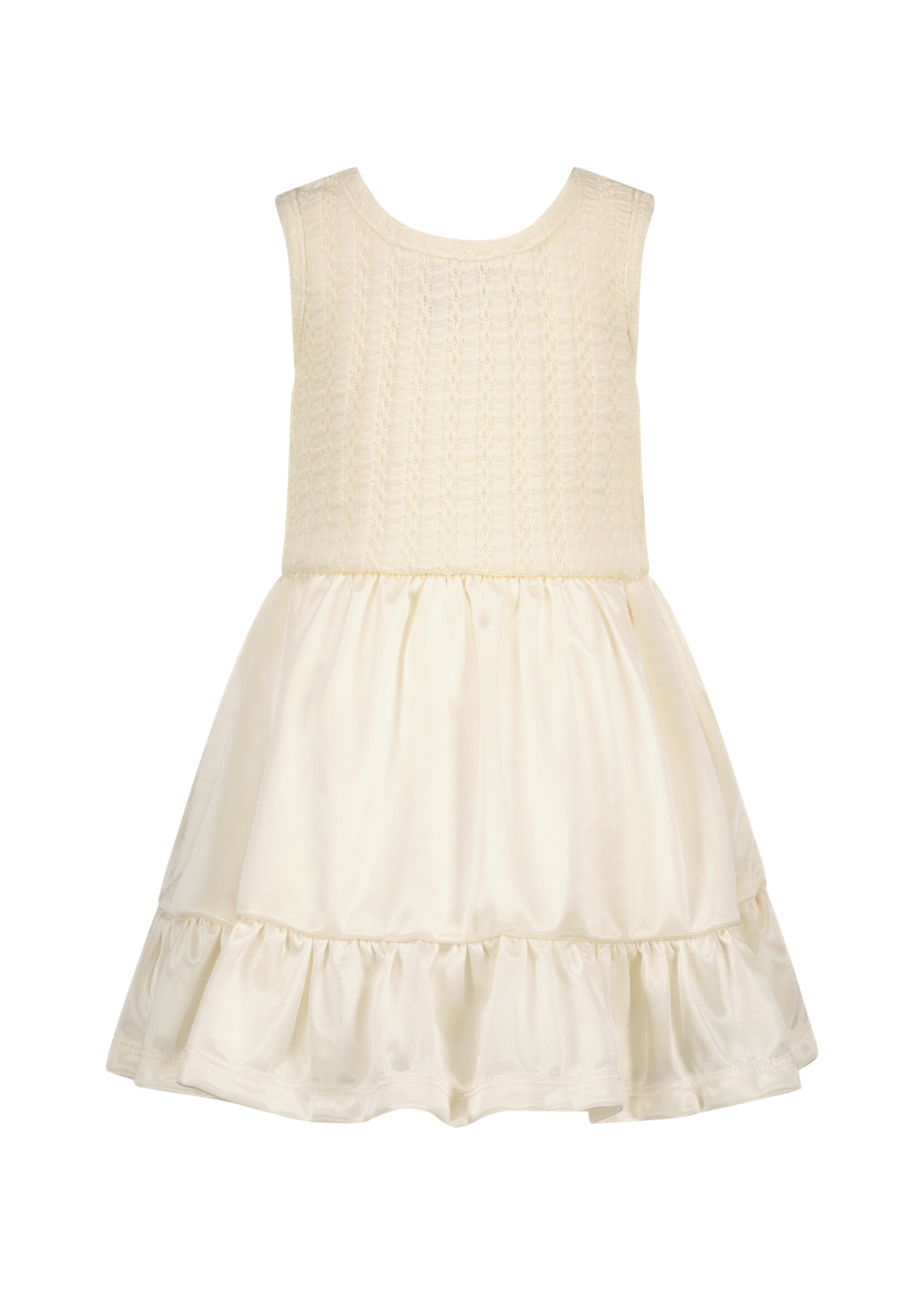 Le Chic Girls Baby C411-7815 SOBEAU spring knit Chic dress Dreamy Creamy