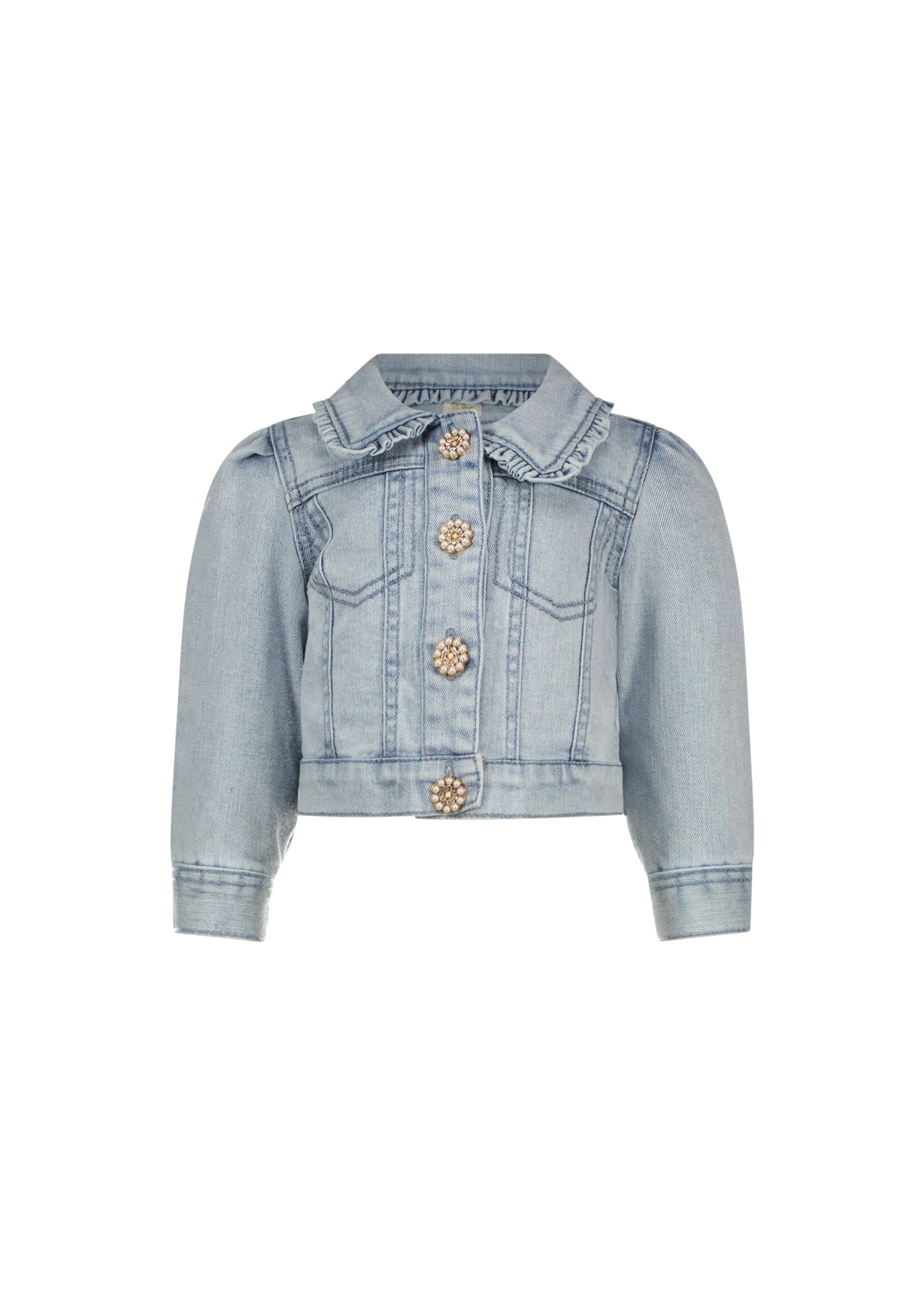 Le Chic Girls Baby C411-7181 ABLY denim jacket Classic Light Denim