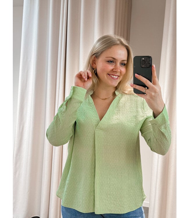 NORAH BLOUSE - GROEN