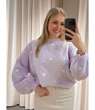 SWEETHEART KNIT - LILA