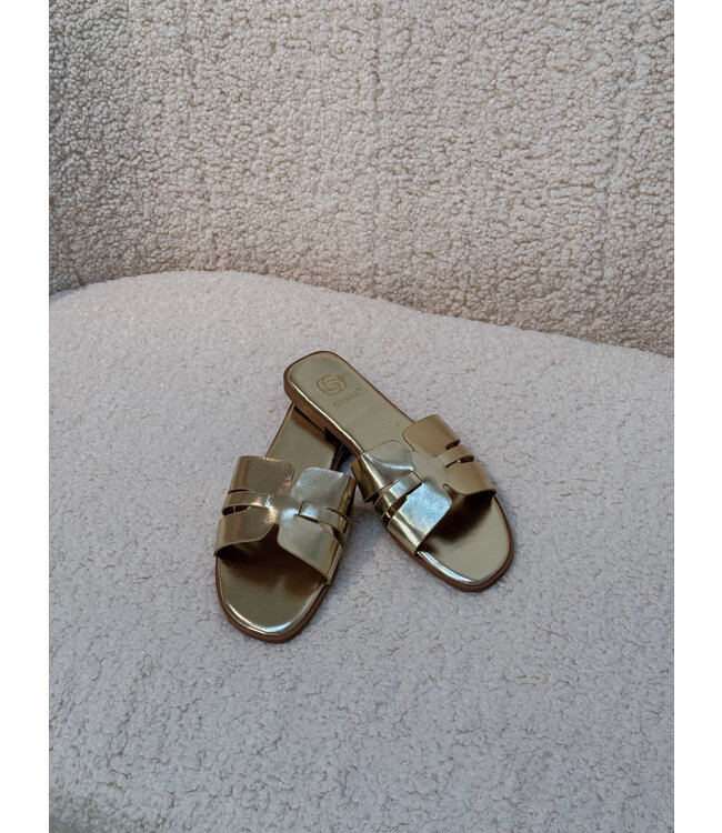 PIPPA SLIPPERS - GOLD