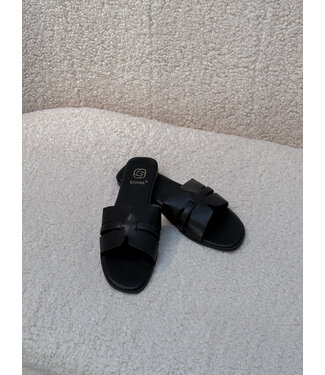 PIPPA SLIPPERS - BLACK