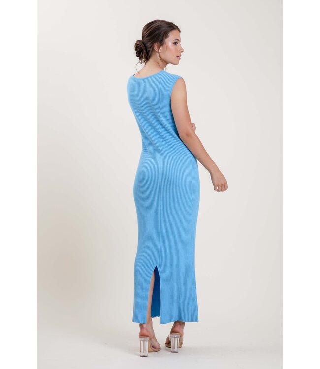 ELIZA DRESS - BLUE