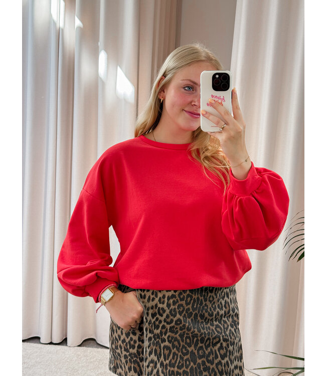 YAELLE SWEATER - RED