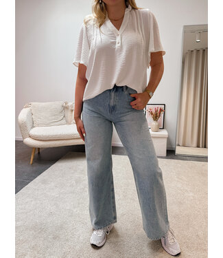 CINE ANKLE WIDE JEANS