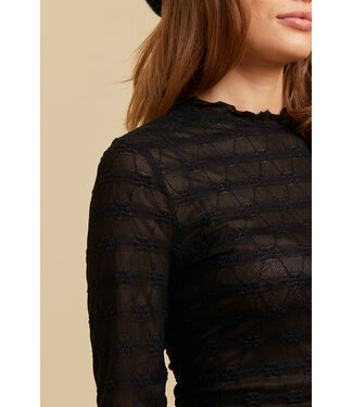 JENNA TOP - BLACK