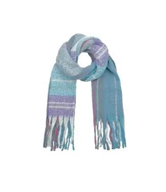 COZY SCARF - STEEL BLUE