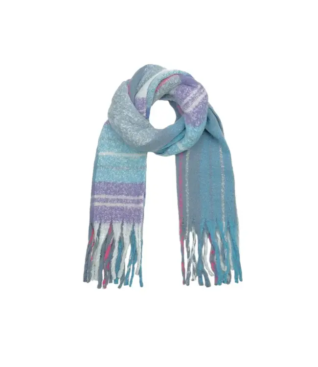 COZY SCARF - STEEL BLUE