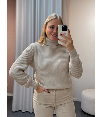 ELLE ROLLERNECK - BEIGE