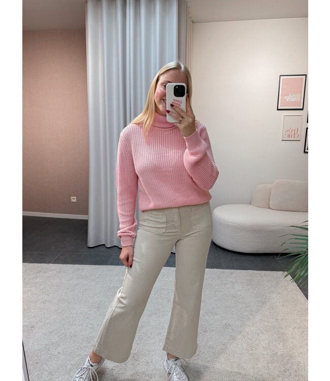 ELLE ROLLERNECK - SOFT PINK