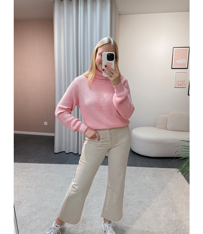 ELLE ROLLERNECK - SOFT PINK