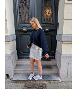 MADELEINE SKIRT - SILVER