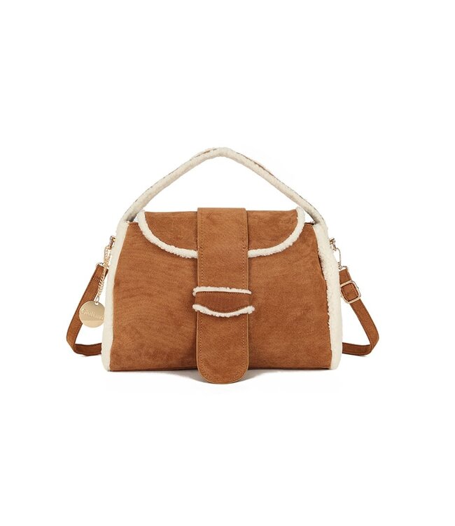 CHARLIE TEDDY BAG - CAMEL