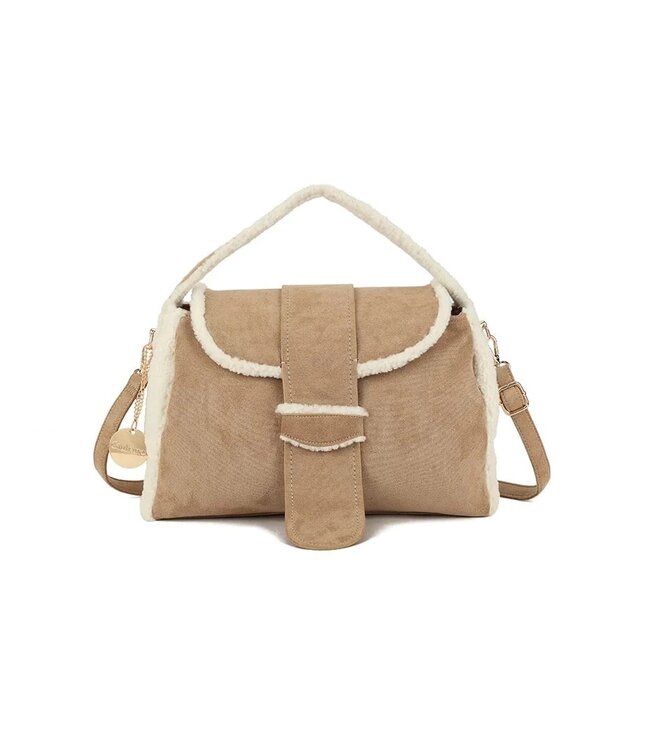 CHARLIE TEDDY BAG - BEIGE