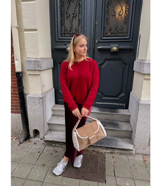 CHARLIE TEDDY BAG - BEIGE