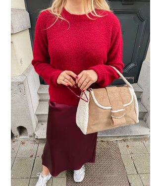 CHARLIE TEDDY BAG - BEIGE