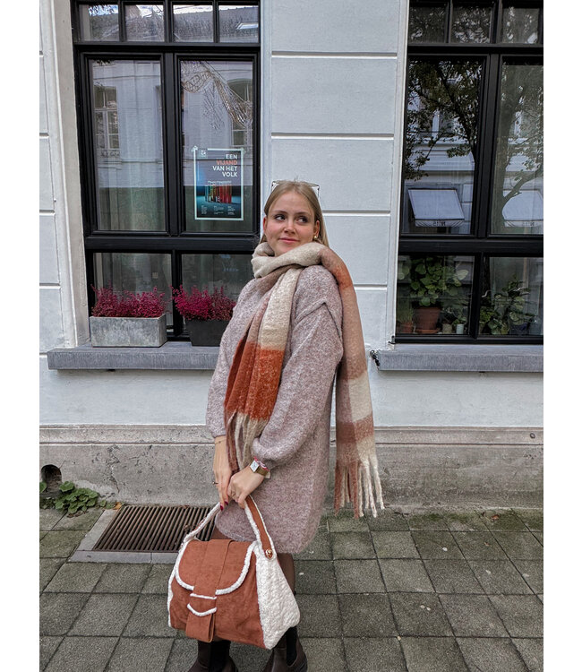 CHARLIE TEDDY BAG - CAMEL