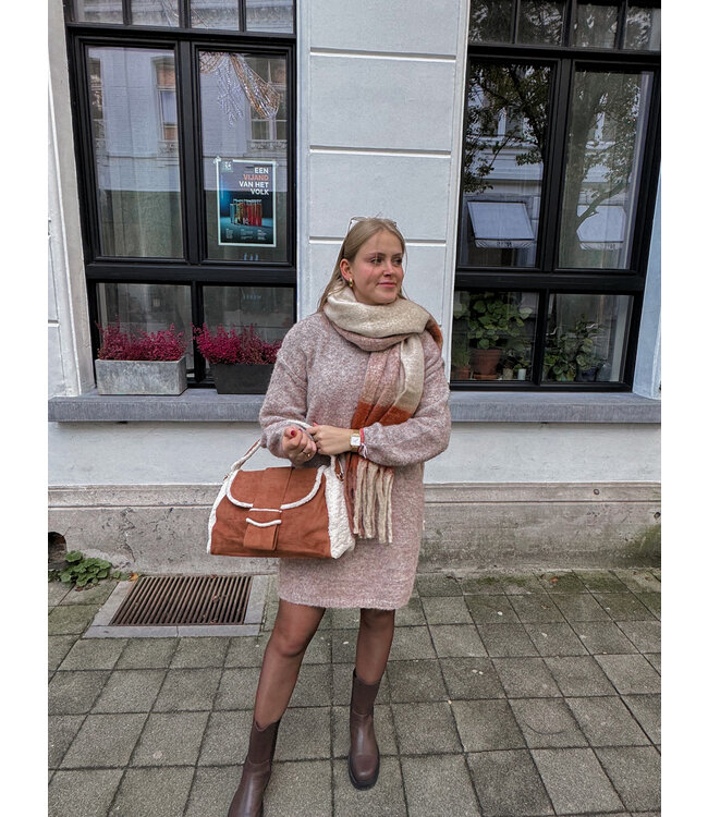 CHARLIE TEDDY BAG - CAMEL