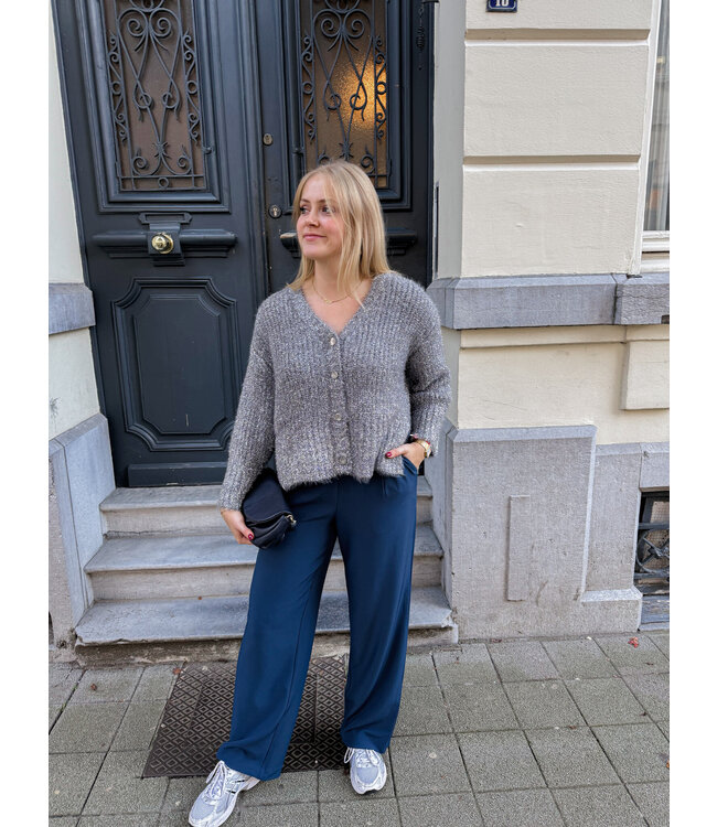 HALFA CARDIGAN - SILVER