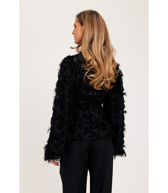 RUTH BLOUSE - BLACK