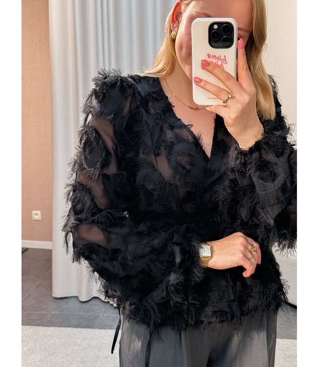 RUTH BLOUSE - BLACK