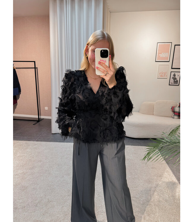 RUTH BLOUSE - BLACK