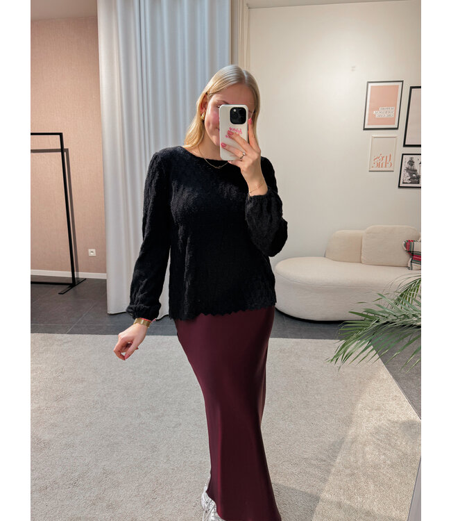 LOUISE SOFT PULL - BLACK