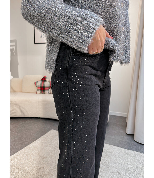 RAYMOND STRAIGHT JEANS - BLACK