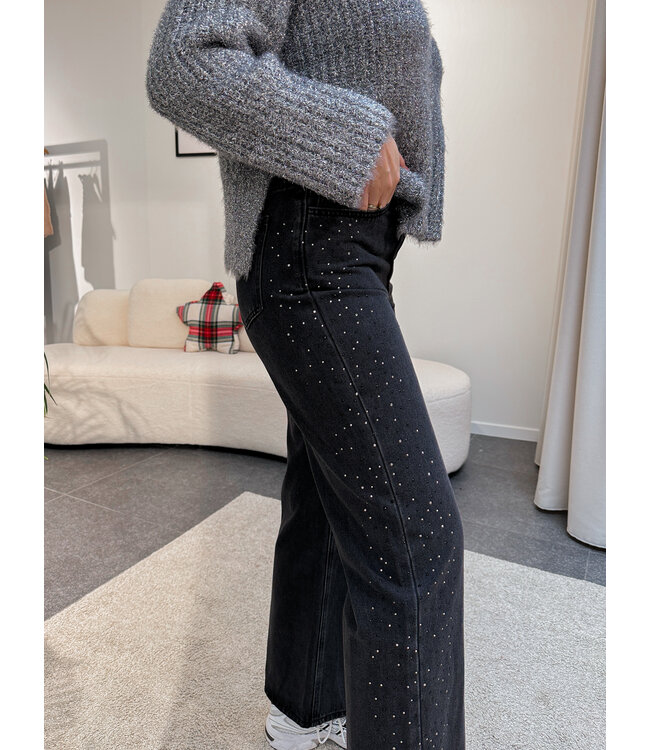 RAYMOND STRAIGHT JEANS - BLACK